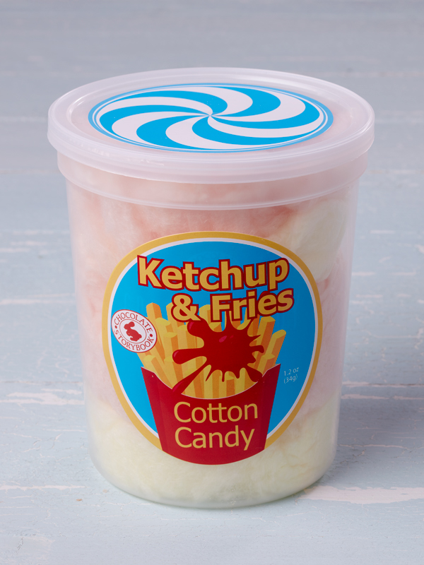 Ketchup and Fries Cotton Candy Fairy Tale Cotton Candy